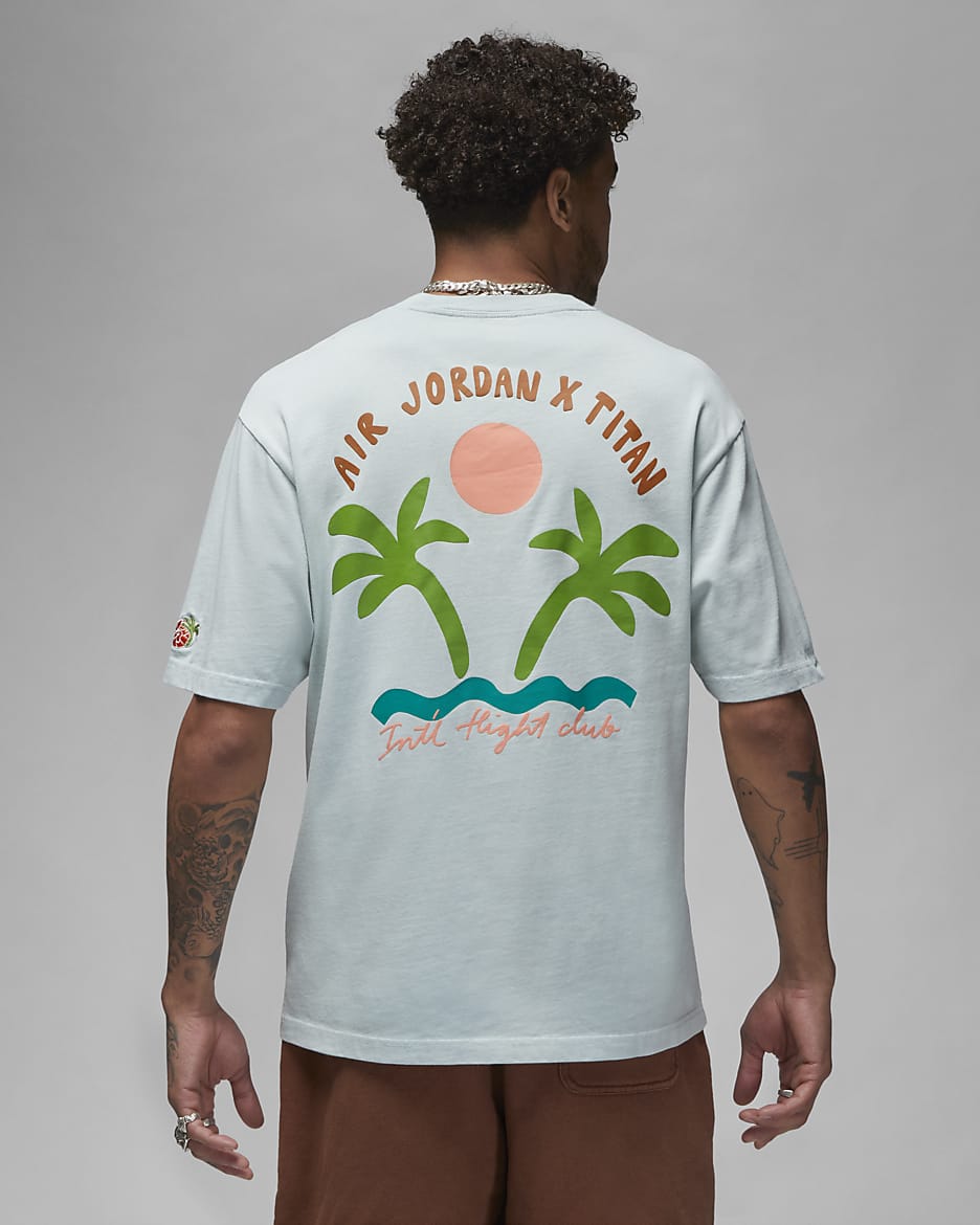 Jordan x TITAN Men s T Shirt. Nike JP